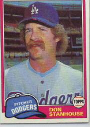 1981 Topps Baseball Cards      024      Don Stanhouse